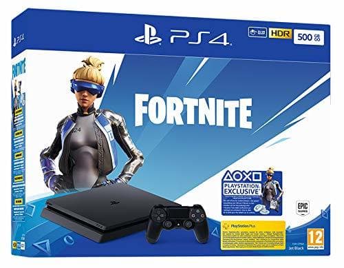 Electrónica Sony - Consola PS4 Slim 500GB Black Fornite VCH(2019)