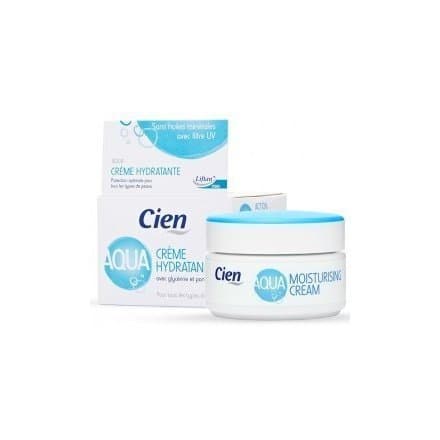 Producto Crema Cien Aqua Hidratante con Glicerina y Pantenol