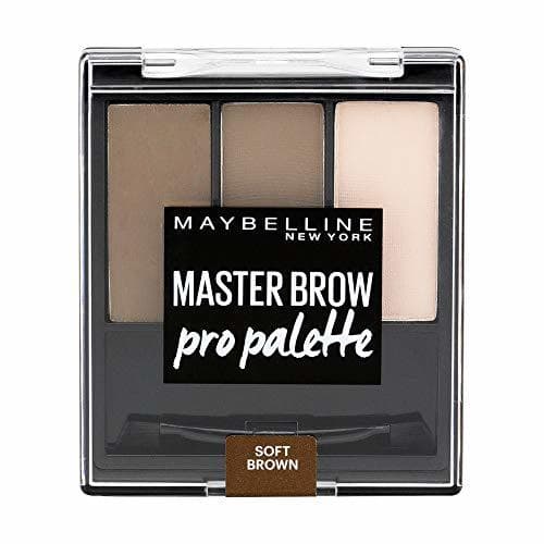 Beauty Maybelline New York Master Brow Pro Palette Design Kit NU3 Soft Brown