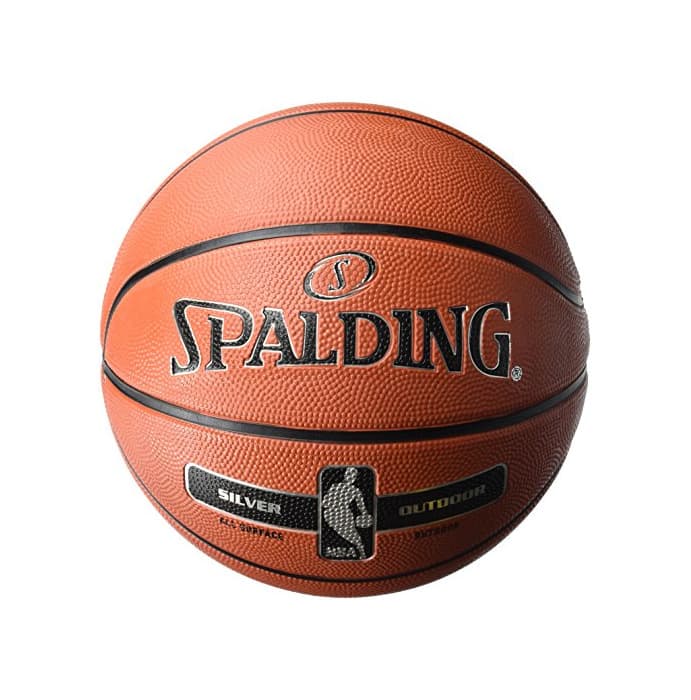 Fitness Spalding NBA Silver Outdoor 83-494Z Balón de Baloncesto