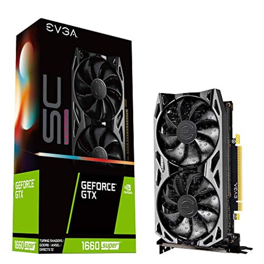 Place Evga geforce GTX 1660 Super SC Ultra Gaming