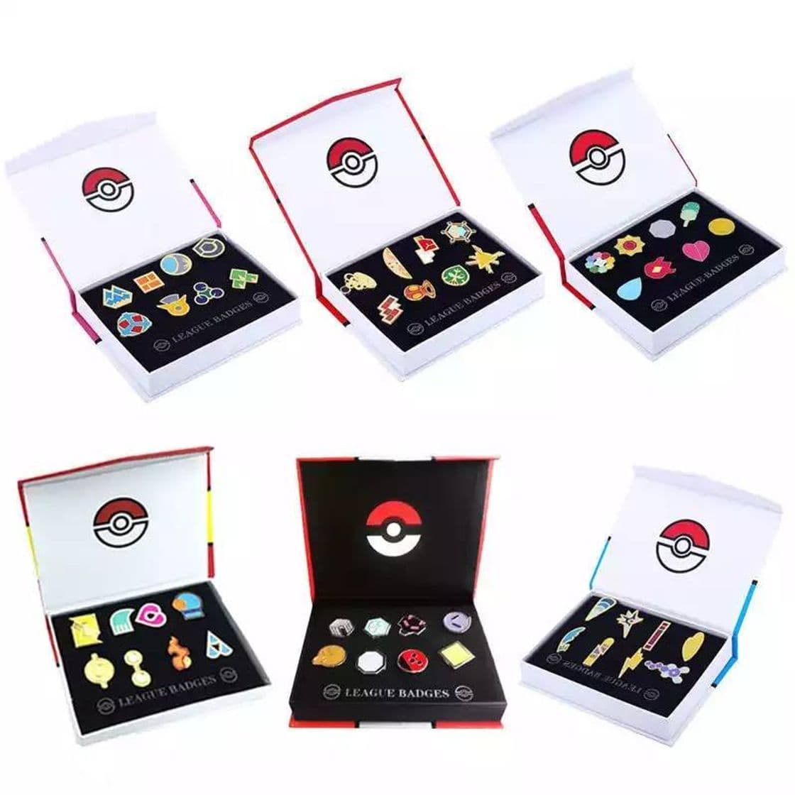 Fashion Insignias de Pokémon. 