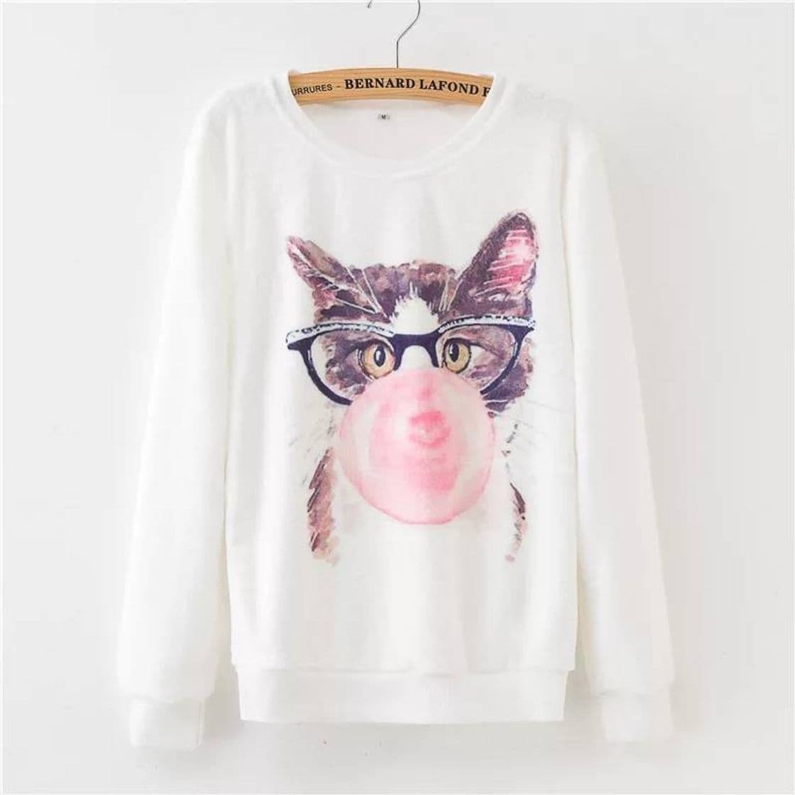 Fashion Sudadera gatito molón 5€