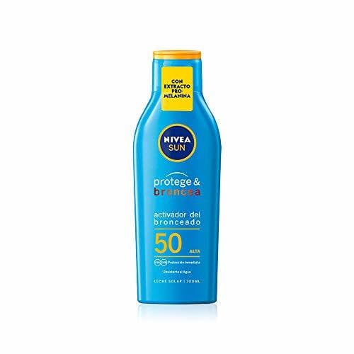 Belleza NIVEA SUN Protege & Broncea Leche Solar Activadora del Bronceado FP50