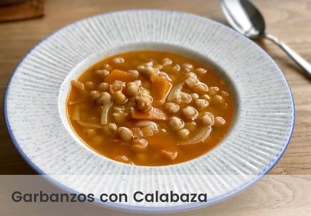 Moda Garbanzos con calabaza 