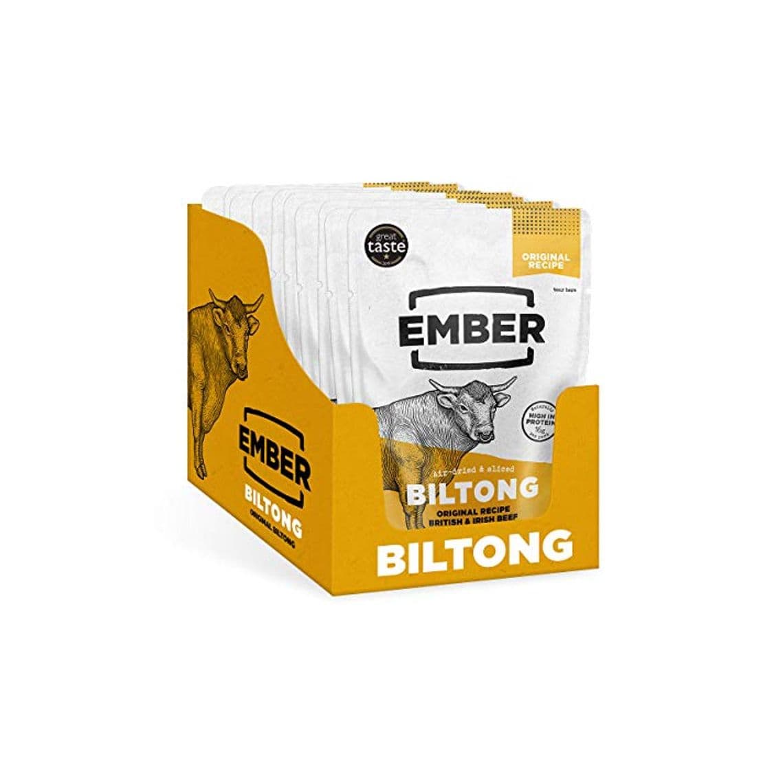 Product Ember Biltong – Beef Jerky - Cecina de Vaca - Aperitivo alto