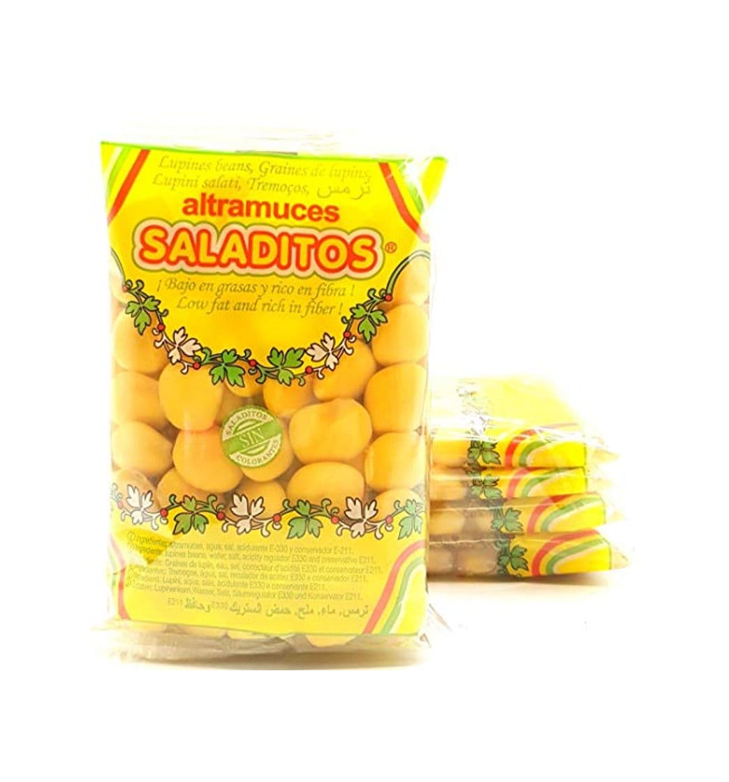 Product Altramuces Saladitos 5 packs de 4 bolsitas de 100 g