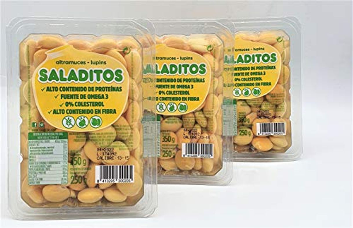 Producto Altramuces Saladitos 10 bandejas de 350 g