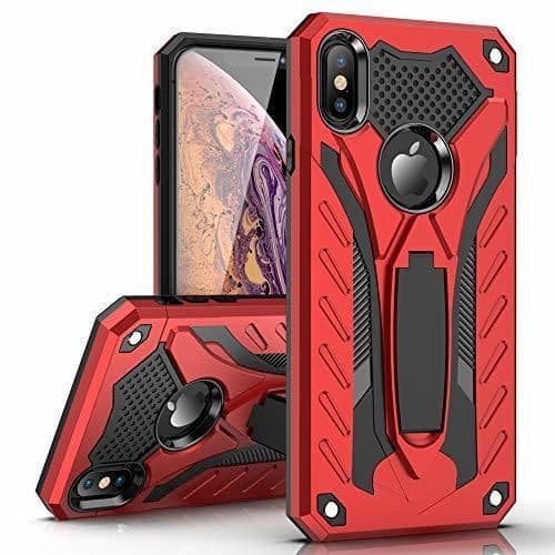 Product MILAN NICE Funda para iPhone XS/iPhone X de Silicona y PC Antigolpes