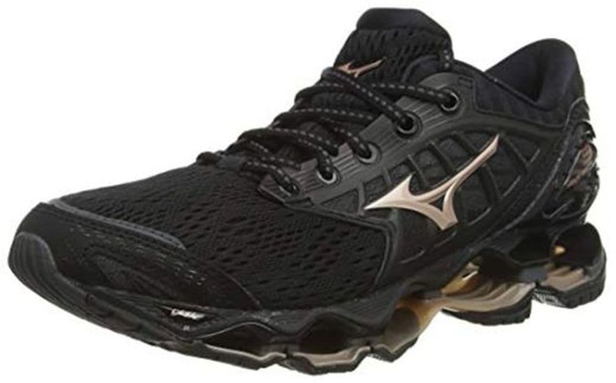 Fashion Mizuno Wave Prophecy 9, Zapatillas de Running para Mujer, Negro