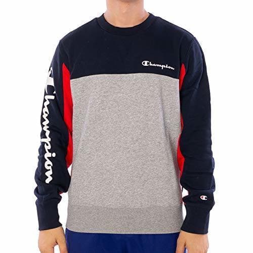 Moda Champion Crewneck Damen Sudadera para Hombre - algodón Talla