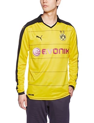 Place PUMA 2015-2016 Borussia Dortmund Home Long Sleeve Shirt