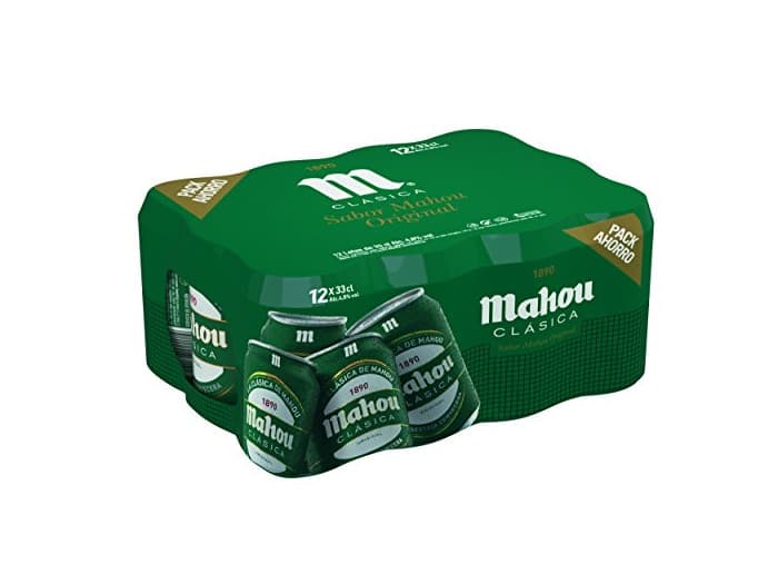 Producto Mahou - Clásica Cerveza Dorada Lager