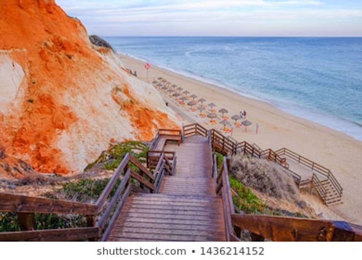 Place Praia da Falésia (Praia do Barranco das Belharucas)