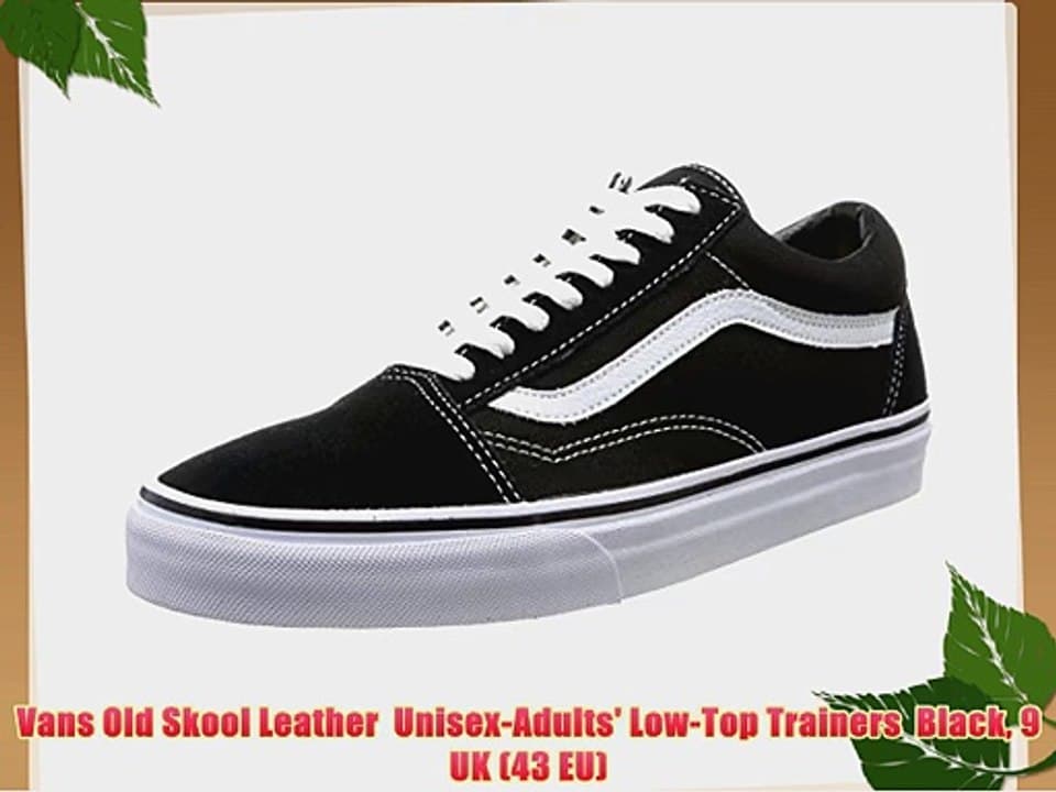 Product Vans Old Skool, Zapatillas Unisex Adulto, Negro