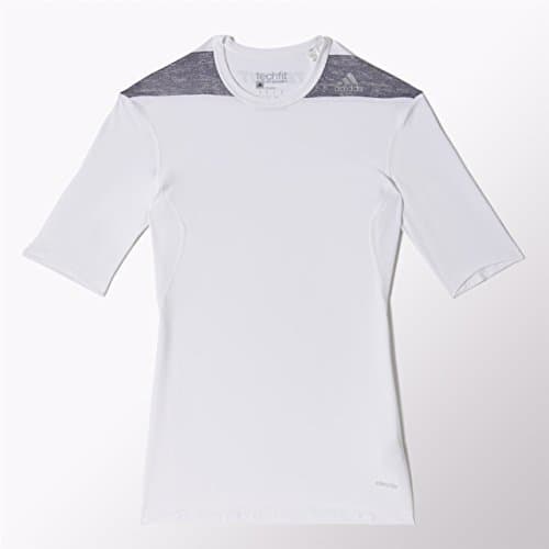 Producto adidas Techfit Base T-Shirt White/Grey D82012 Weiss/Grau Talla