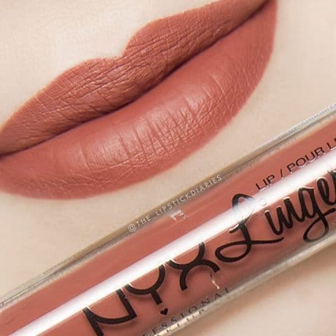 Producto NYX Professional Makeup Pintalabios Lip Lingerie Liquid Lipstick, Acabado cremoso y mate,