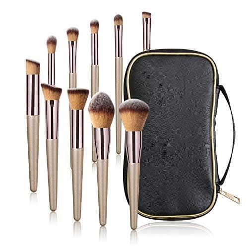 Producto MAANGE 10 Pieces Brocha de Maquillaje Pinceles de maquillaje Set Premium Synthetic