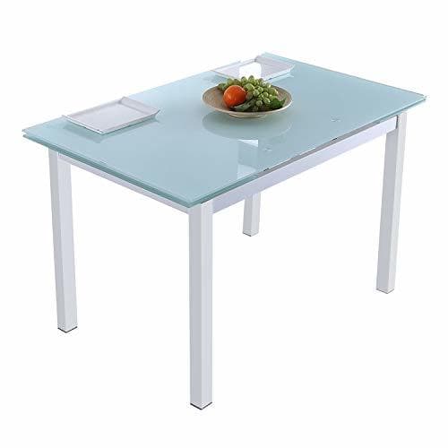 Producto Adec - Milan, Mesa de Comedor salón o Cocina Extensible, Mesa Acabado