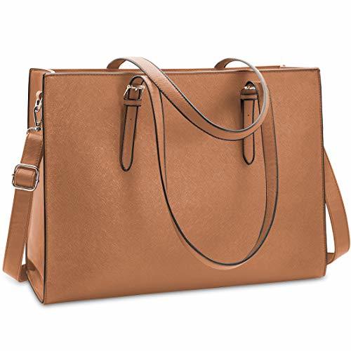 Product NUBILY Bolso Mujer Bolsos Bandolera para Ordenador Portátil 15.6 Pulgadas Impermeable Bolsos