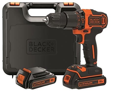 Place Black+Decker BDCHD18KB-QW Taladro Percutor sin accesorios