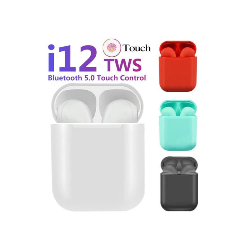 Producto Auriculares Originales Mate I12 TWS 5.0 Auriculares Inalámbricos Auriculares Bluetooth Auriculares Táctiles