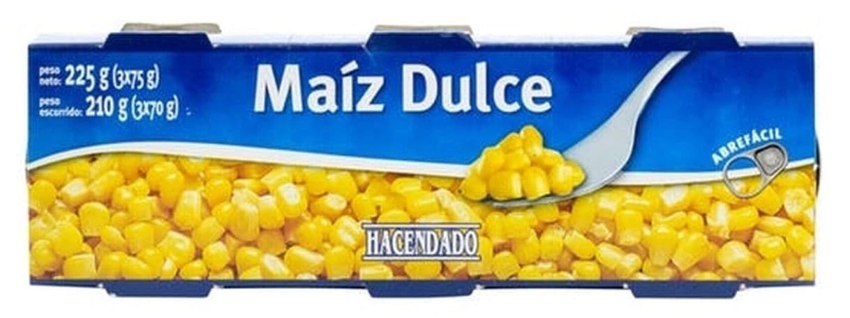 Product Milho Doce Hacendado