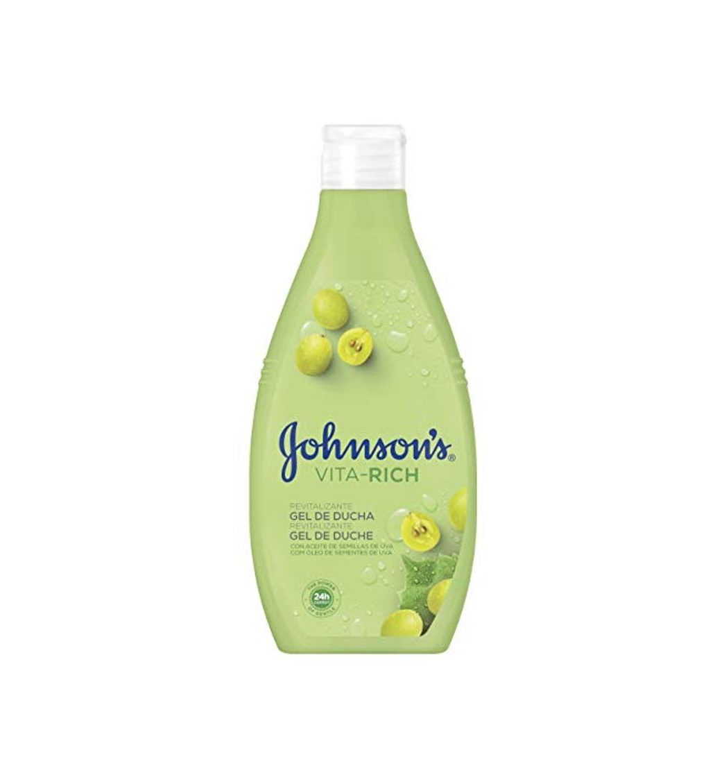 Producto Johnson's Vita-Rich - Gel de ducha revitalizante con extracto de Semilla de