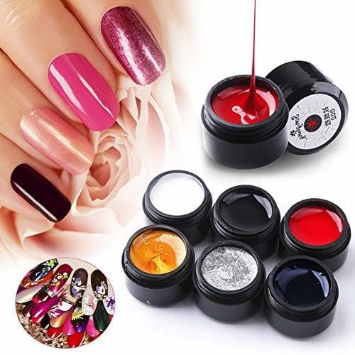 Producto 6 colores Nail Spider Gel