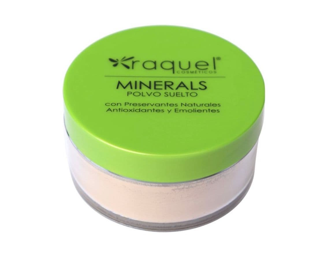 Moda polvo suelto minerals raquel 