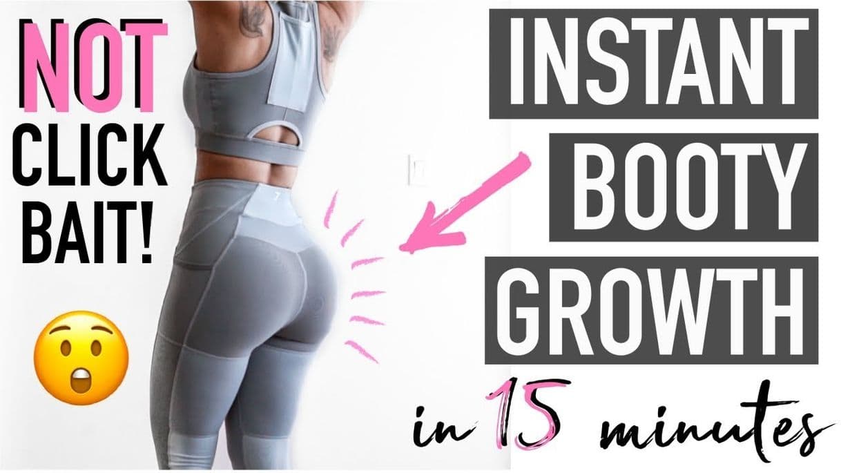 Fashion Grow your booty IN 15 MINUTES workout! (INSTANT RESULTS ...