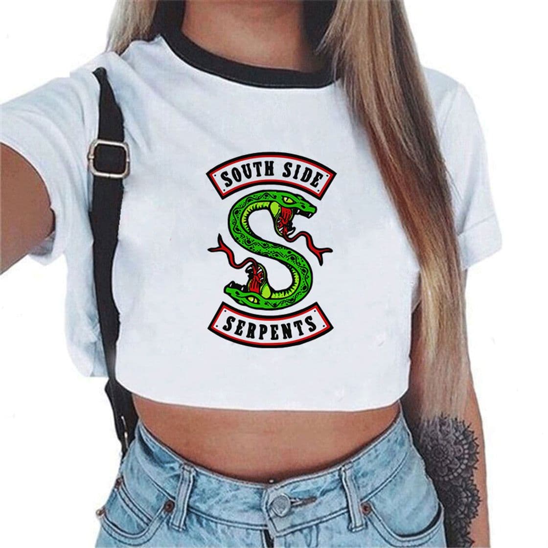 Fashion Camiseta Riverdale South Side Serpents
