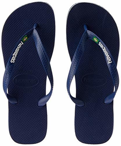 Product Havaianas Brasil Logo, Chanclas Unisex Adulto, Azul