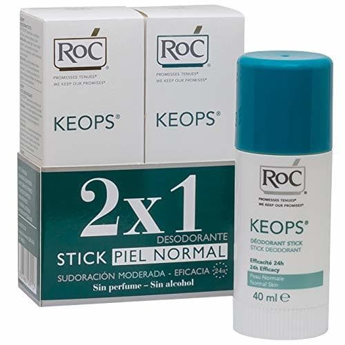 Place ROC KEOPS - Desodorante Stick Duplo, 40 ml