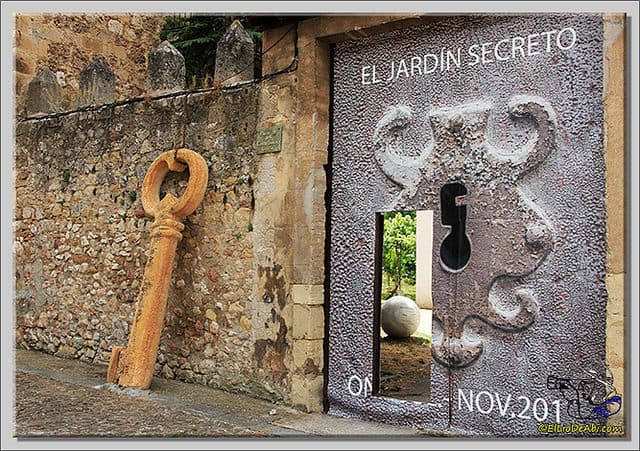 Lugar Jardín Secreto de Oña