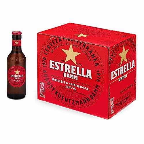 Product Cerveza Estrella Damm Caja de 12 Botellas 25cl