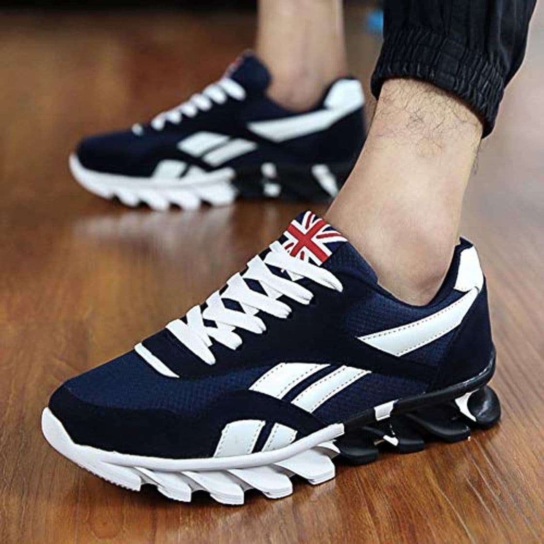 Fashion WOERJFBSK Zapatos de Rejilla Sneakers Summer Zapatillas Deportivas Hombre Breathable Sapato Masculino Mens Shoes Casual Zapatos De Hombre Zapatos Deportivos