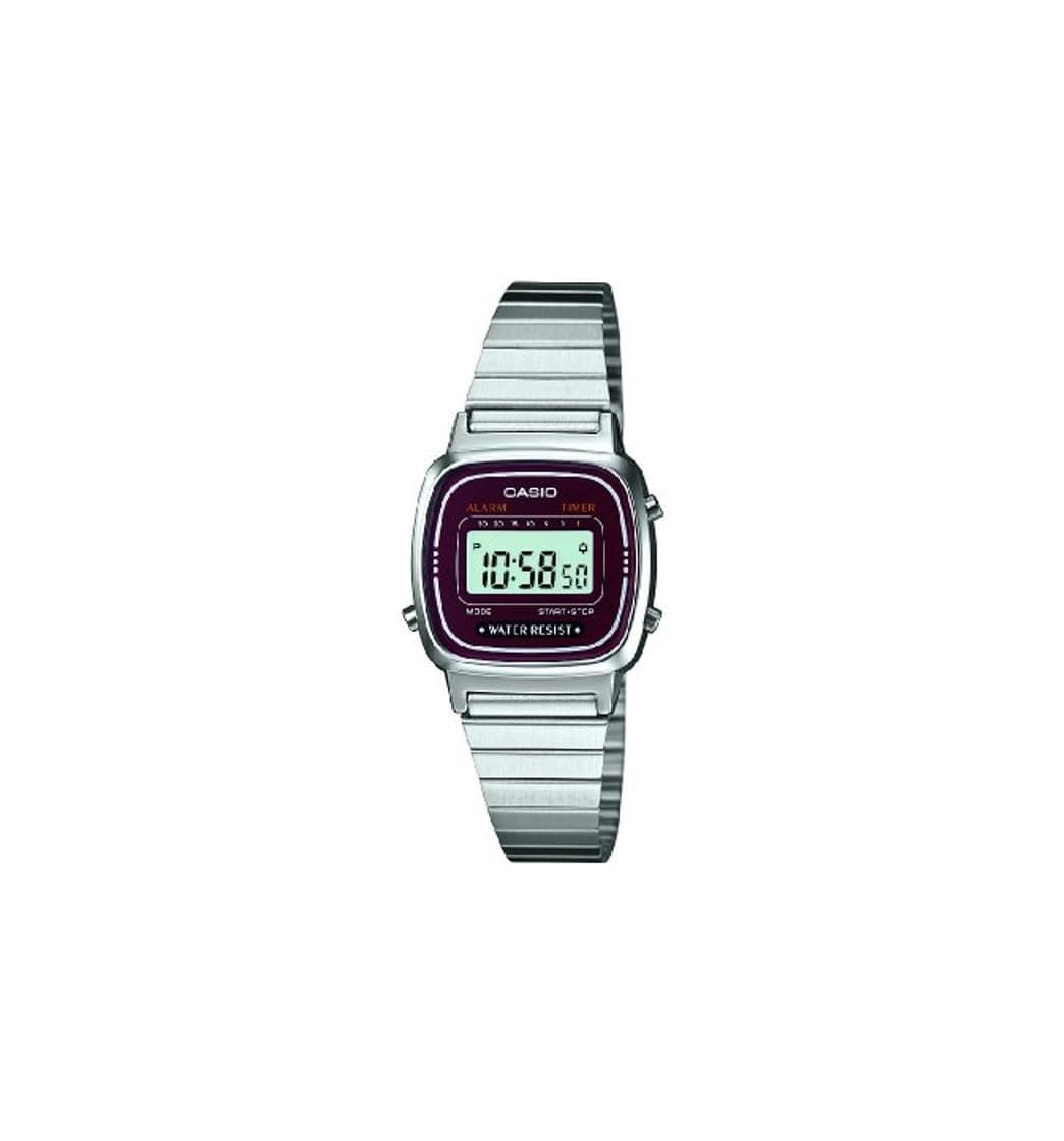 Fashion Casio LA670WEA-4EF - Reloj Digital de Cuarzo para Mujer con Correa de