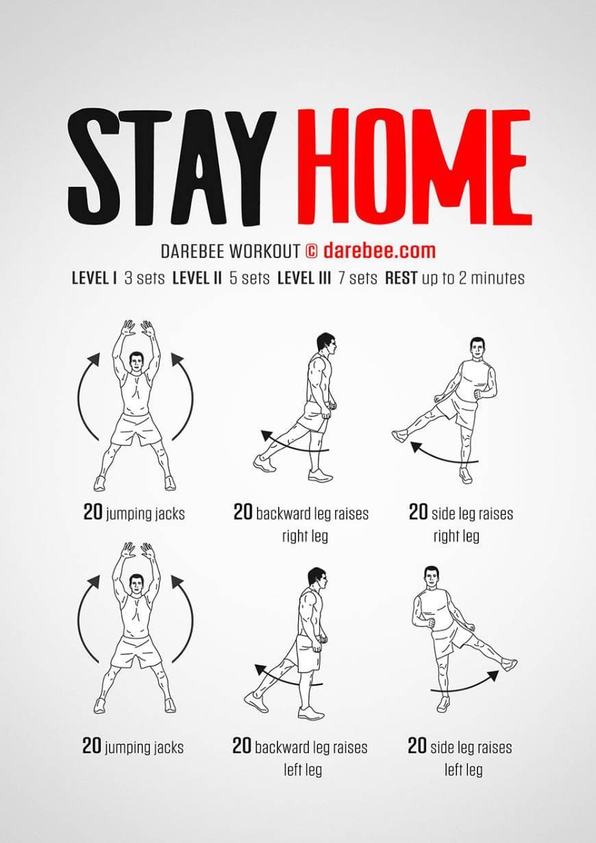 Fashion Darebee workout stay@home