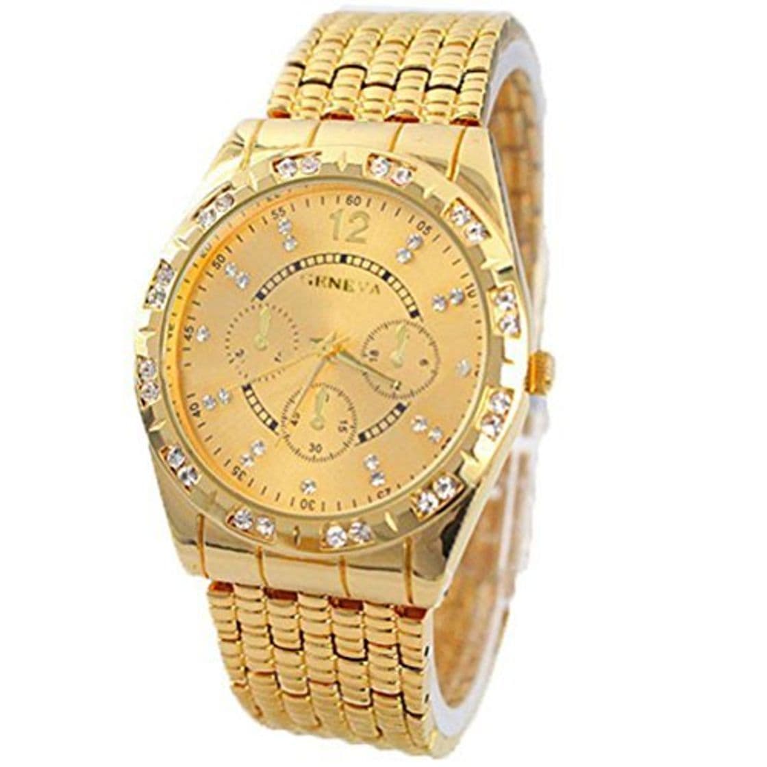 Producto Relojes Hombre,Xinan Metal del Diamante Venda Cuarzo Analógico Reloj Pulsera