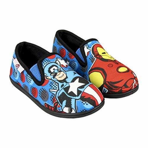 Product Artesania Cerda Zapatillas De Casa Francesita Avengers, Niño para Niños, Azul