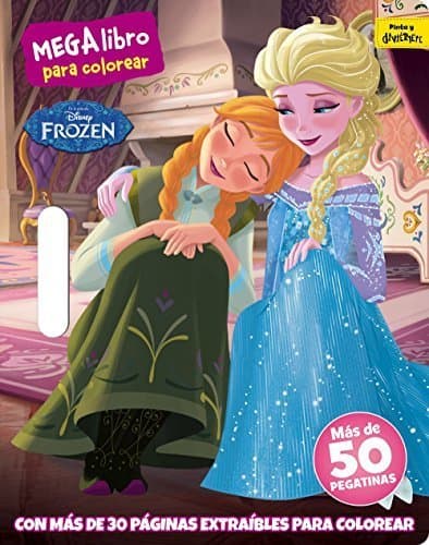 Book Frozen. Megalibro para colorear