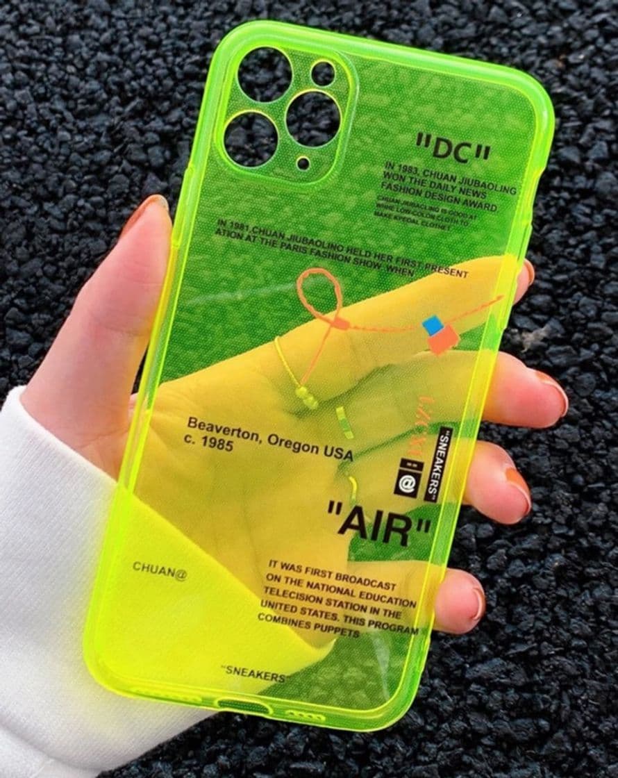 Producto Funda fluorescente iPhone