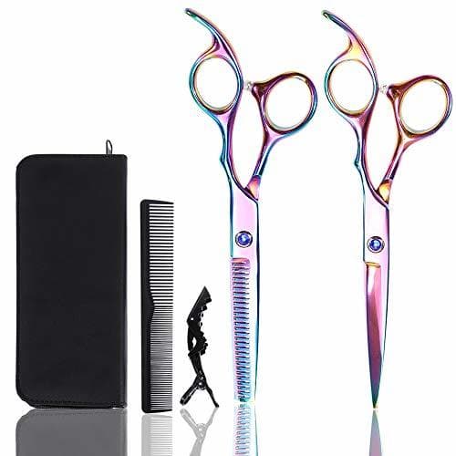 Product Lictin 4 en 1 kit 6" Tijeras de Peluquería Profesional Corte de Pelo