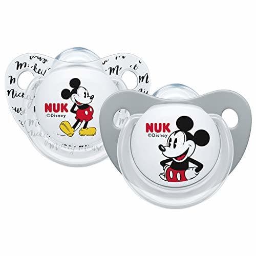 Producto Nuk Mickey & Minnie - Chupetes fisiológicos de silicona T1