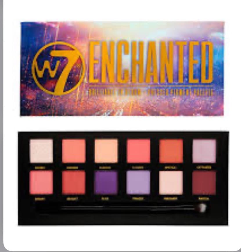 Moda NEW W7 ENCHANTED EYESHADOWPALETTE | REVIEW + ...