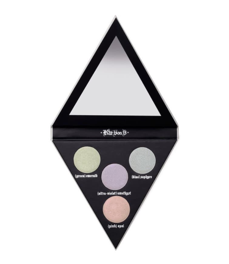 Moda Paleta de Iluminadores para rostro y ojos Kat Von D