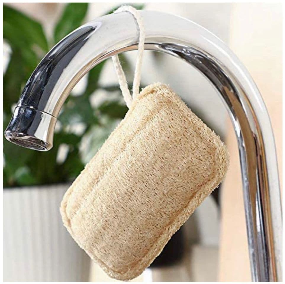 Producto Esponja de luffa orgánica para lavar platos