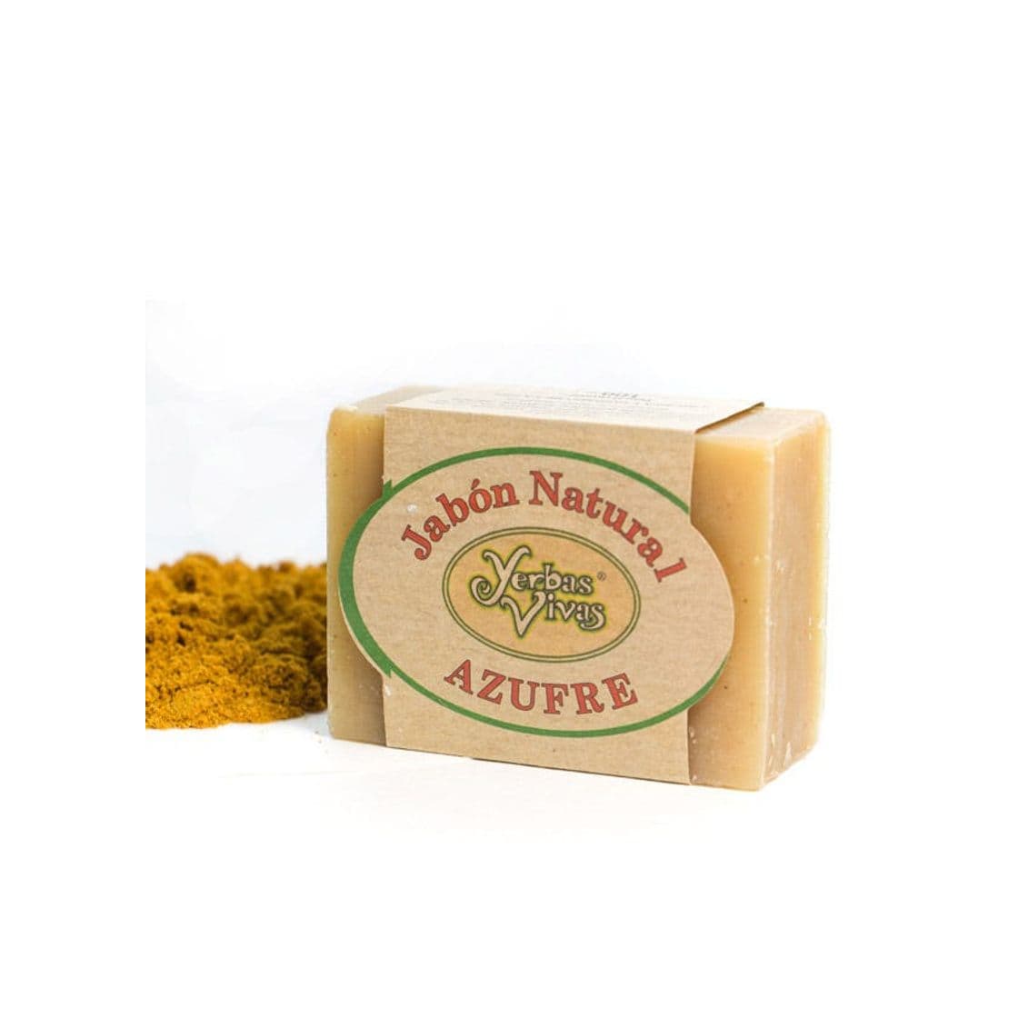 Producto Jabón natural de azufre Yerbas Vivas