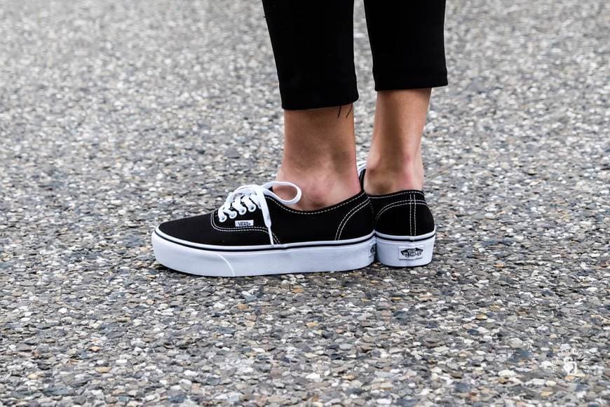 Fashion Vans authentic platform